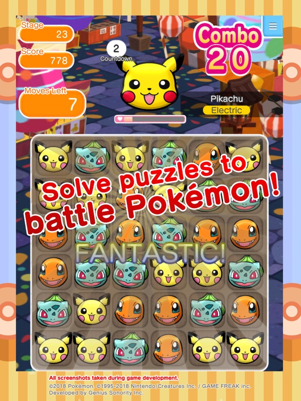 Pokémon Shuffle Mobile screenshot 5
