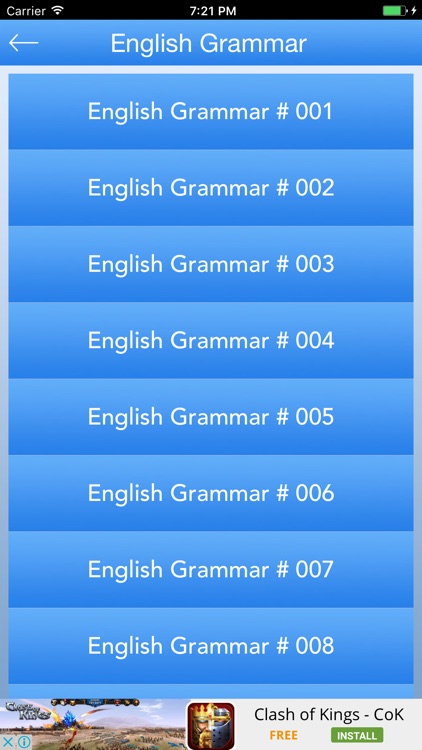 Learning English Grammar