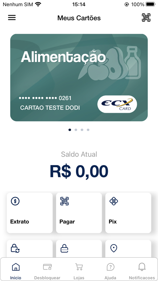#1. ECX Card (iOS) Podle: ECX Card Administradora e Processadora de Cartões S/A