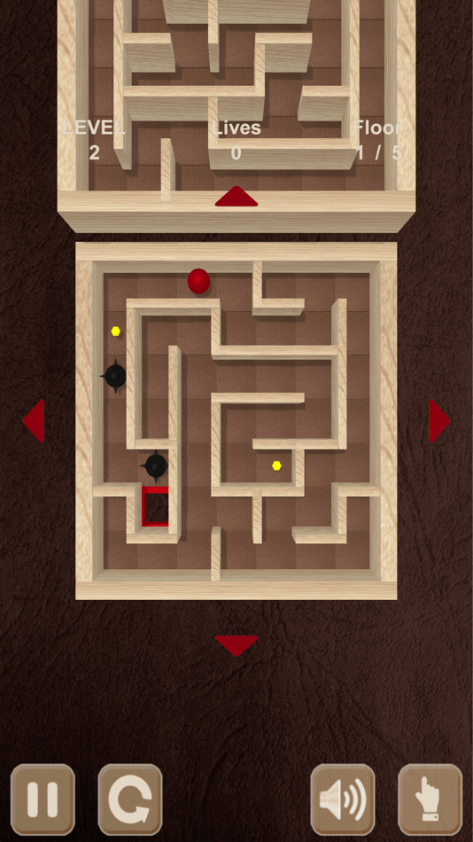 #4. Roll the ball. Labyrinth box (iOS) 由: Ruslan Goncharenko