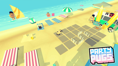 Party Pugs: Beach Puzzle GO!のおすすめ画像3