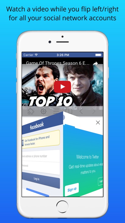 Split Screen Multitasking View for iPhone & iPad