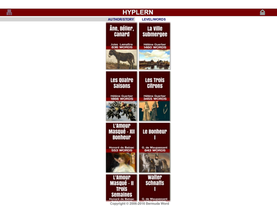 Screenshot #4 pour HypLern French Reader