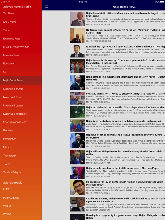 Screenshot #4 pour Malaysia News Today & Malaysian Radio