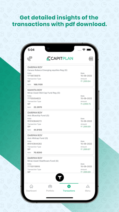 CapitPlan Screenshot