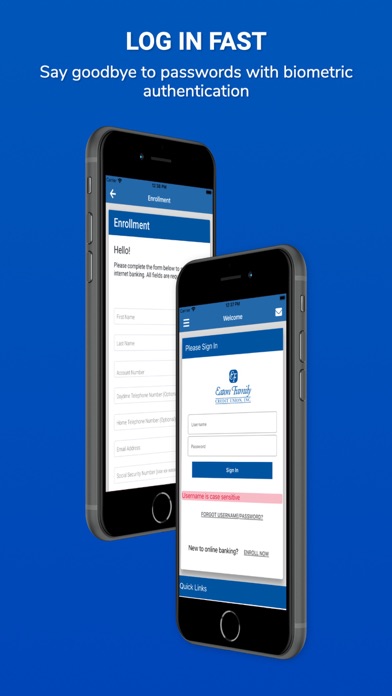 Eaton Family CU Mobile Banking Screenshot