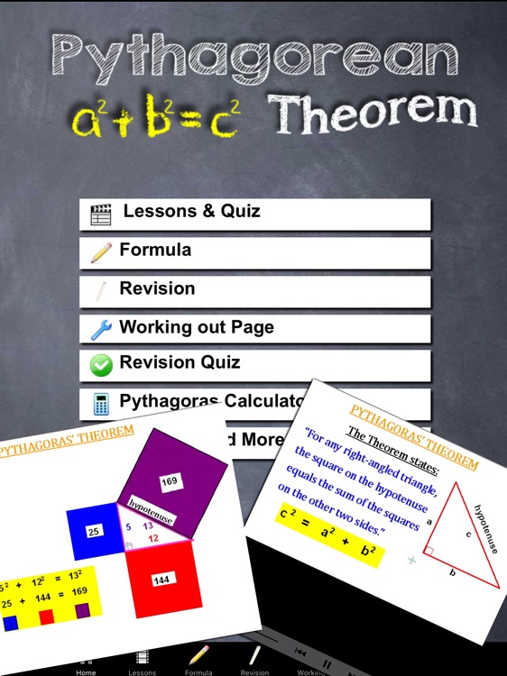 Pythagoras Theorem Maths