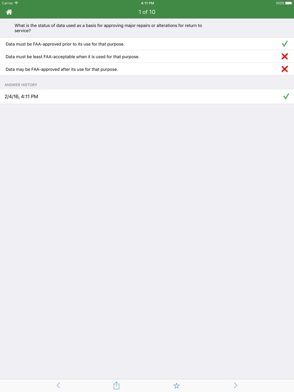 Screenshot #4 pour 2017 FAA Test Prep - Aviation Mechanic General