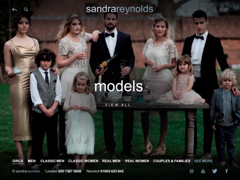 Sandra Reynolds Agency screenshot 2