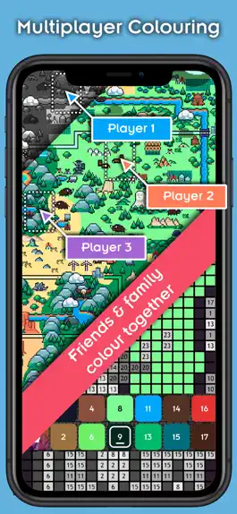 Game screenshot PiXX - Paint By Number Game mod apk