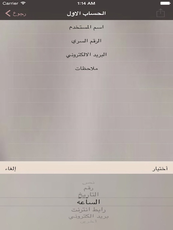 My-Accounts iPad screenshot 4 - Productivity app