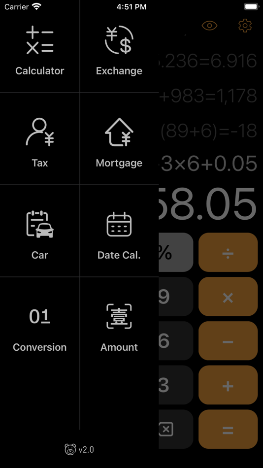 #2. Calculator Quick (iOS) Podle: Shenzhen Brown Bear Technology Co., LTD