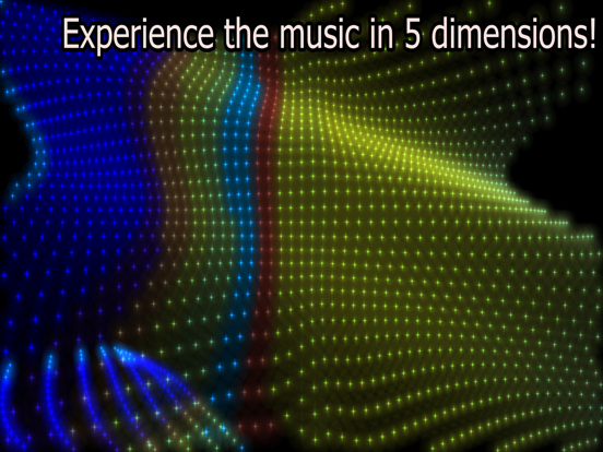 Trance 5D Music Visualizer iPad screenshot 4 - Music app