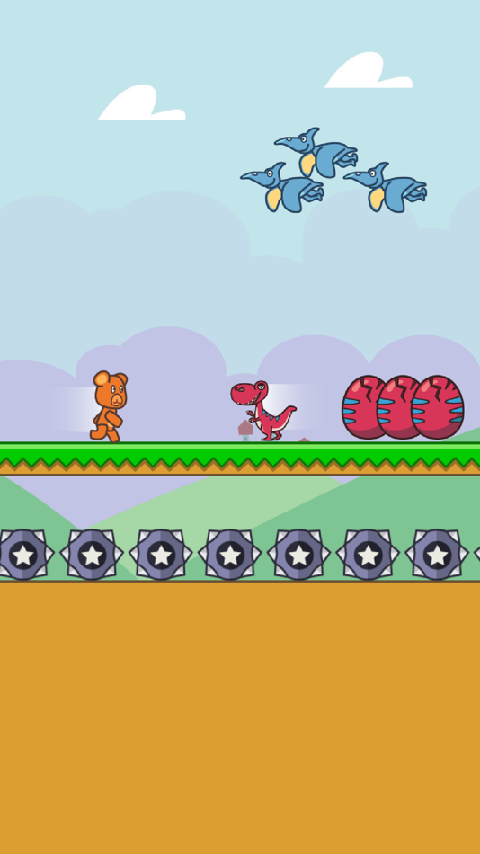 Bear Dash: Dinosaurs Attack - 1.0.0 - (iOS)