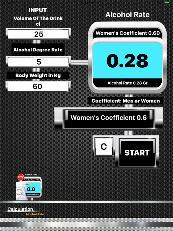 Screenshot #5 pour Breathalyzer Digital