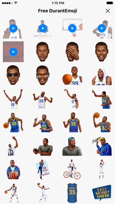 DurantEmoji by Kevin Durant screenshot 1