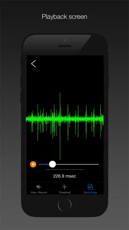 Game screenshot Spike Recorder apk