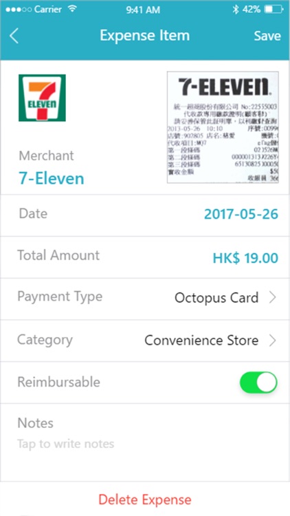 Recipio - Expense Managemt screenshot-3