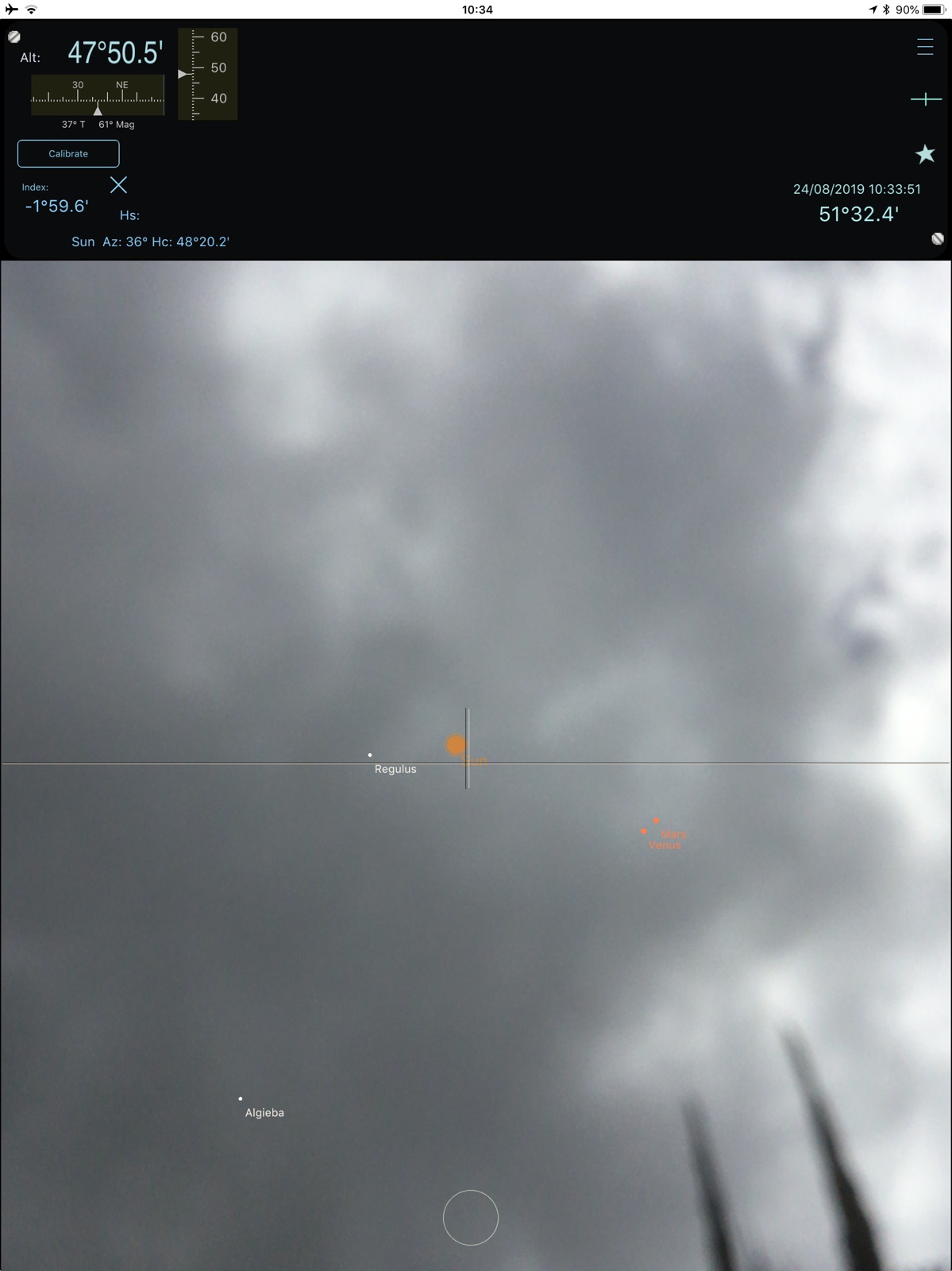 CamSextant ipad screenshot 1