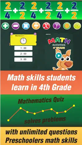 Game screenshot Kangaroo 4th grade math games for kids apk