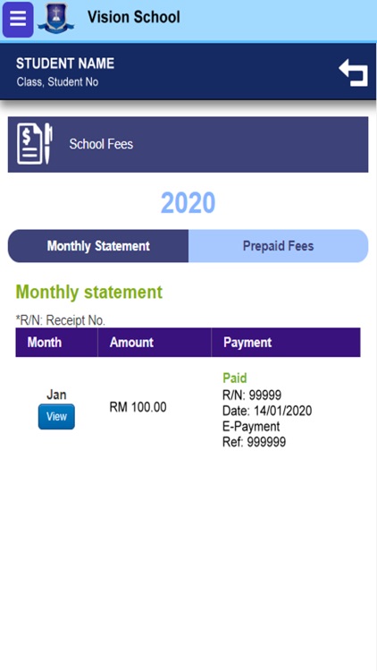 Vision Secondary School, Tawau