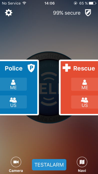 HandHelp - Life Care emergency Screenshot