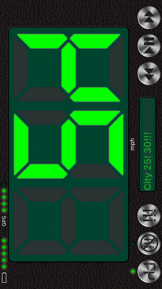 #8. Speedometer, Speed Limit Alert (iOS) 由: Dmitriy Kharutskiy