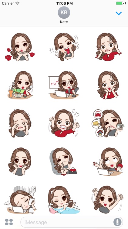 Adelina Pretty Girl Sticker