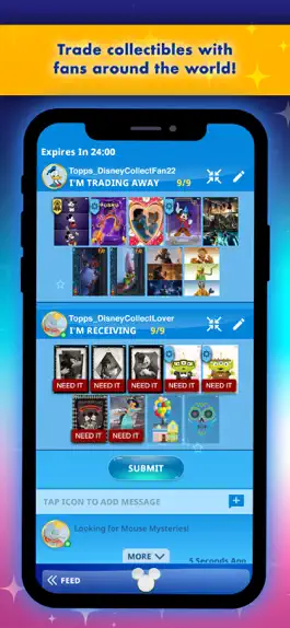 Game screenshot Disney Collect! by Topps apk