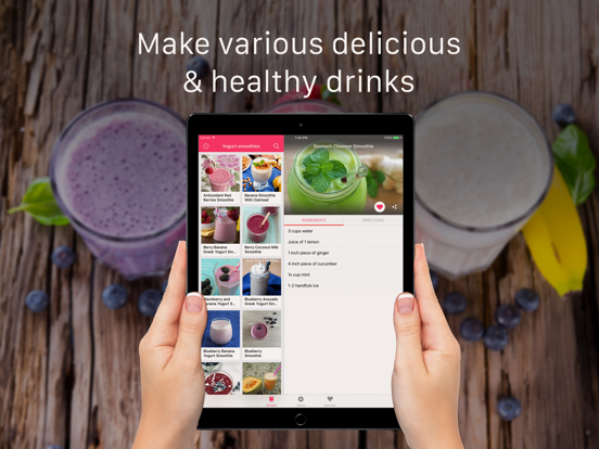 Screenshot #5 pour Healthy Juice & Smoothie Recipes