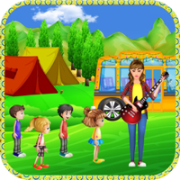 School Bus Trip Pre School Educational Game