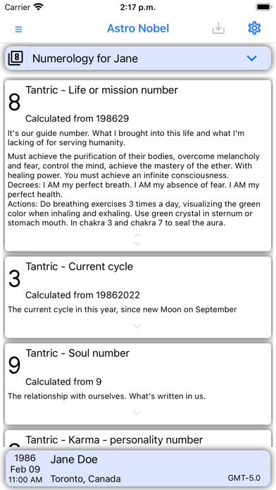Astro Nobel - Astrology Screenshot
