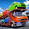 Car Transporter Trailer Truck Parking