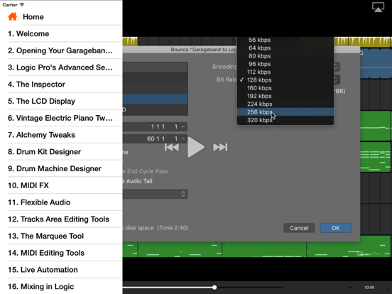Screenshot #5 pour Course for GarageBand to Logic Pro