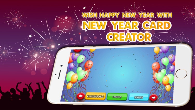 Happy New Year Card Maker: Wish New Year Greetings