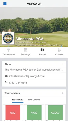 Game screenshot Minnesota PGA Junior Golf mod apk