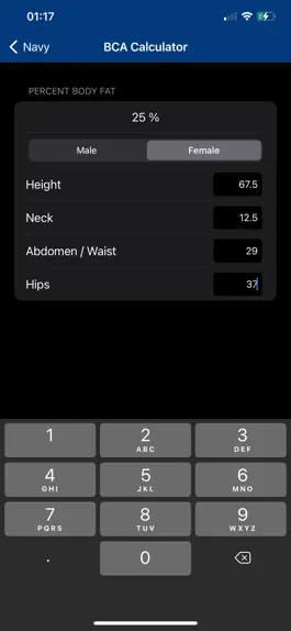 Game screenshot Navy PRT Calculator Mk2 hack