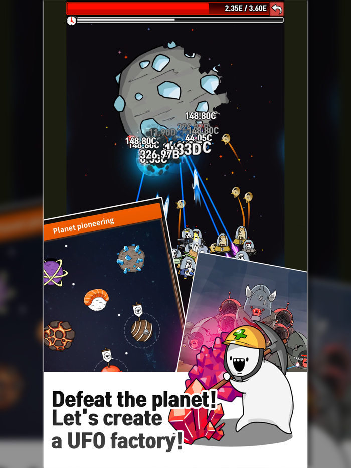 UFO Dude RPG  space IDLE wars