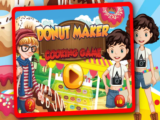 Screenshot #4 pour Donut Maker Shop Jeu de cuisine pour enfants