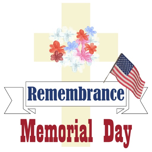 remembrance Memorial Day icon