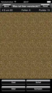 das magische auge tier-quiz iphone bildschirmfoto 4