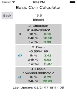Basic Coin Calculator screenshot 9