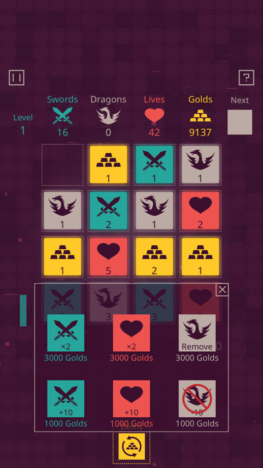 #3. Dungeon Tiles (iOS) 由: Iyoda
