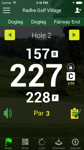 Golf GPS - FreeCaddie Audioのおすすめ画像1