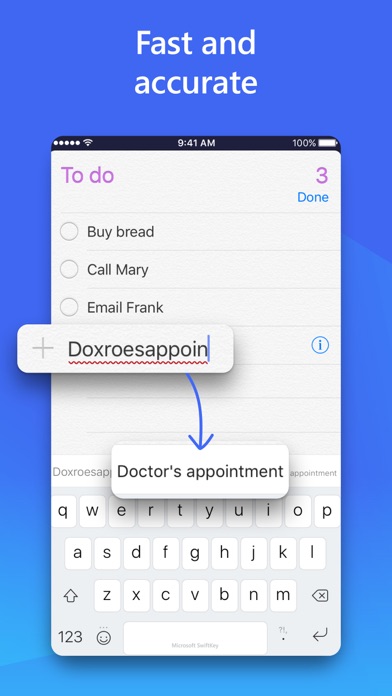 Screenshot 3 of Microsoft SwiftKey AI Keyboard App