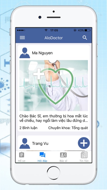 AloDoctor – Theo dõi sức khỏe online