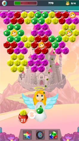 Game screenshot Save Baby Angel Bubble Shooter hack