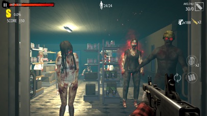 Zombie Hunter D-Day Screenshot