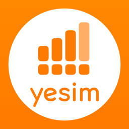 Ícone do app Yesim: eSIM virtual number