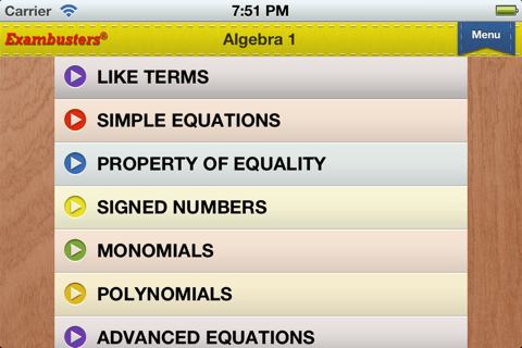 PSAT Prep Math Flashcards Exambusters screenshot 4